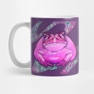 Pink toad Mug